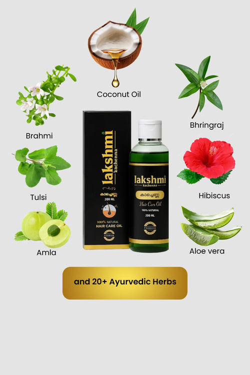 Lakshmi Kachenna– 100% Natural Ayurvedic Hair Oil (200ml)